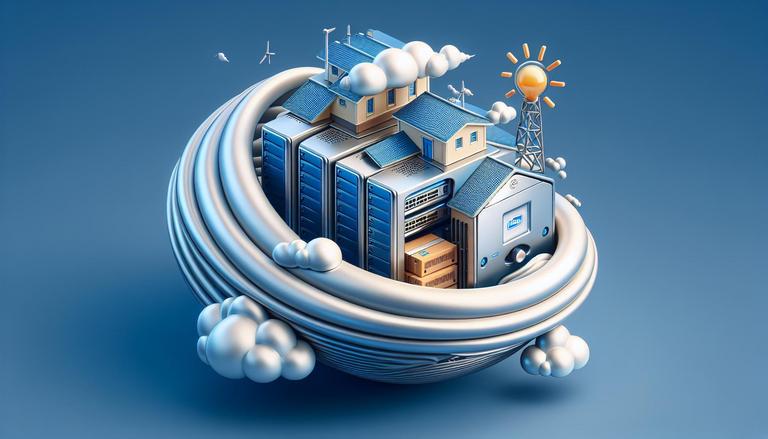 Oferecemos hospedagem de sites segura e de alta performance, garantindo que seu site esteja sempre disponível e com carregamento rápido. (imagem gerada com inteligência artificial)