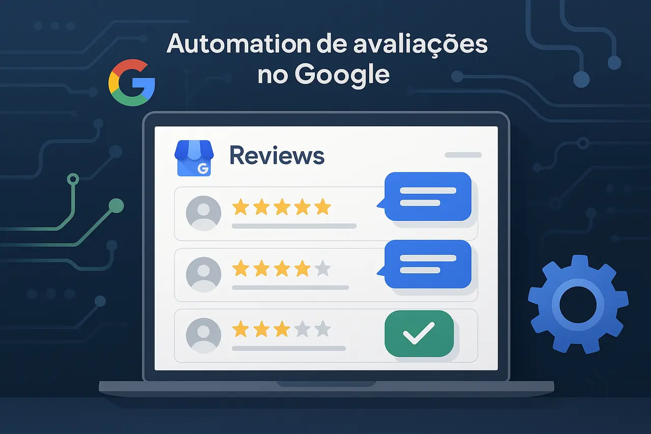 Automação de avaliações no Google: melhore sua reputação e SEO local