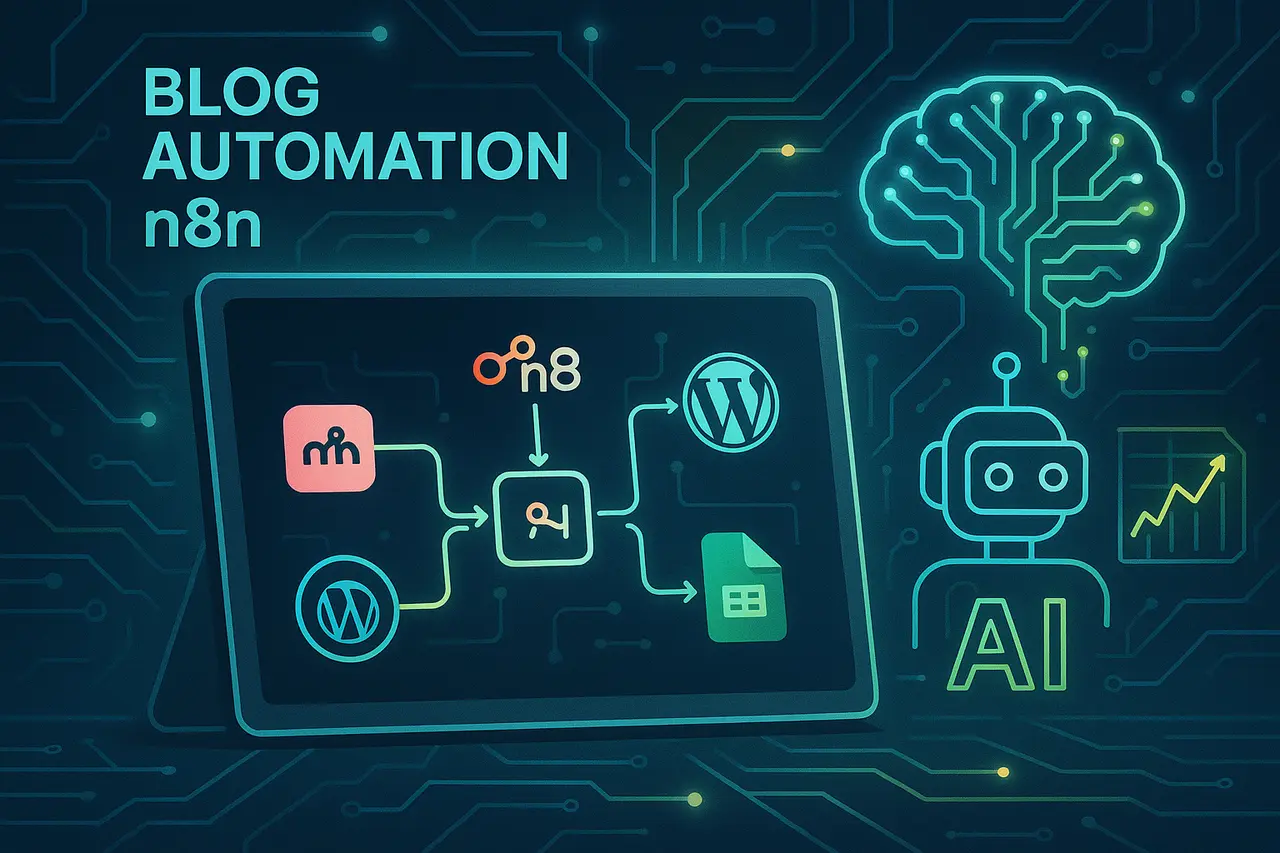 Automação de blogs com n8n e Inteligência Artificial: guia completo