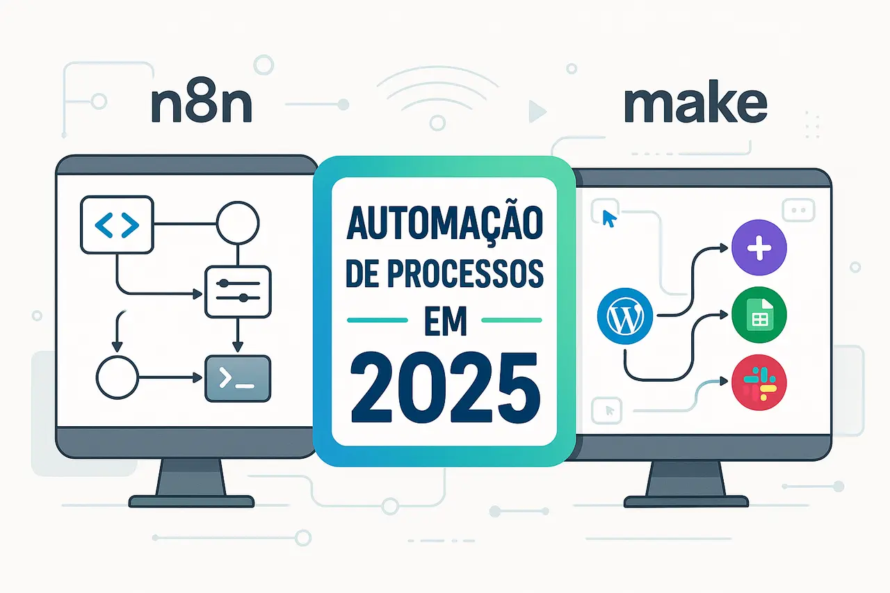 n8n vs Make: Qual é a Melhor Ferramenta de Automação em 2025?