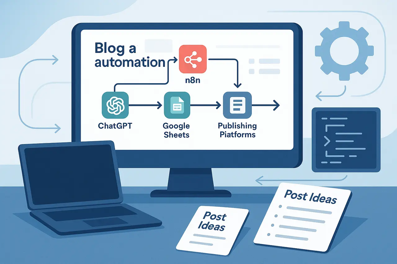 Automação de blogs com n8n: como criar e otimizar seu blog automatizado