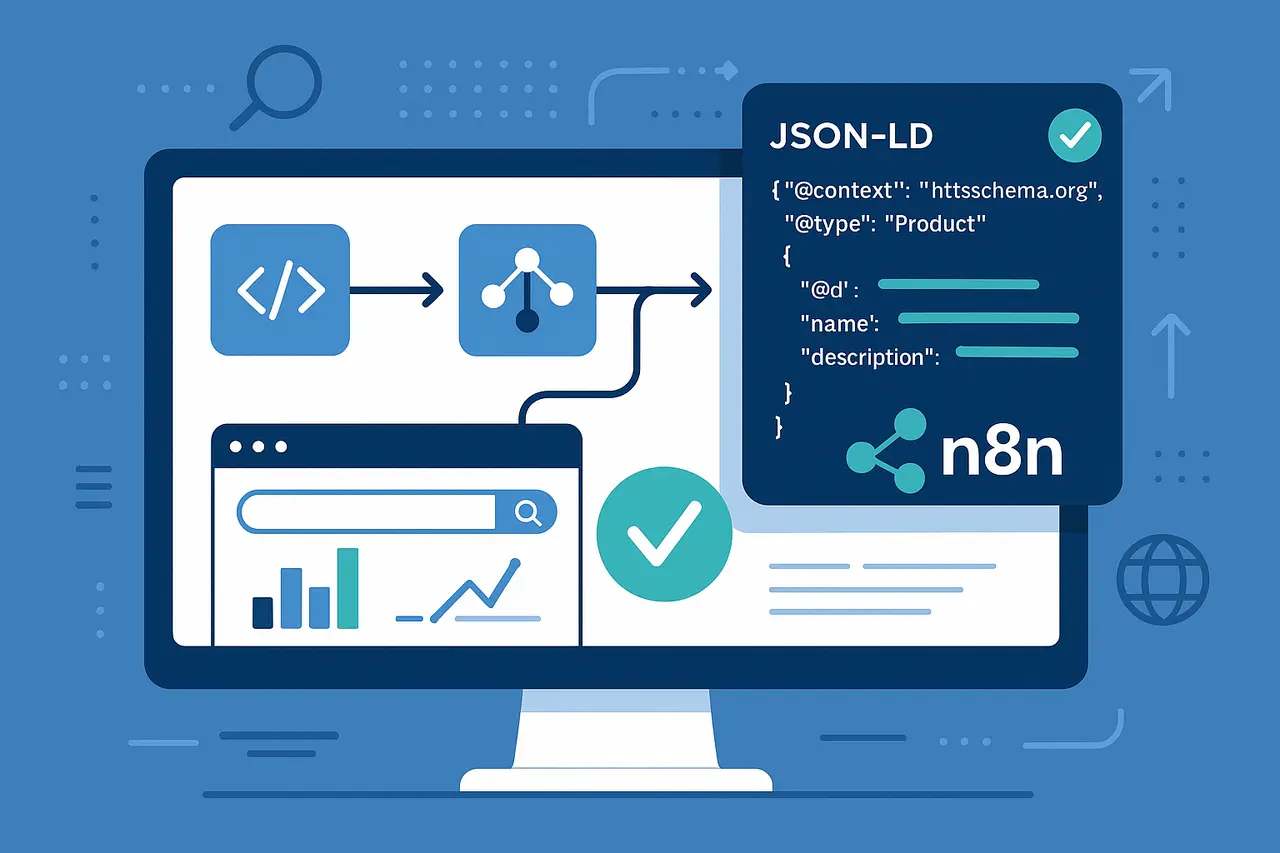 Automatizando JSON-LD com n8n para Otimizar SEO e Melhorar seus Rich Snippets