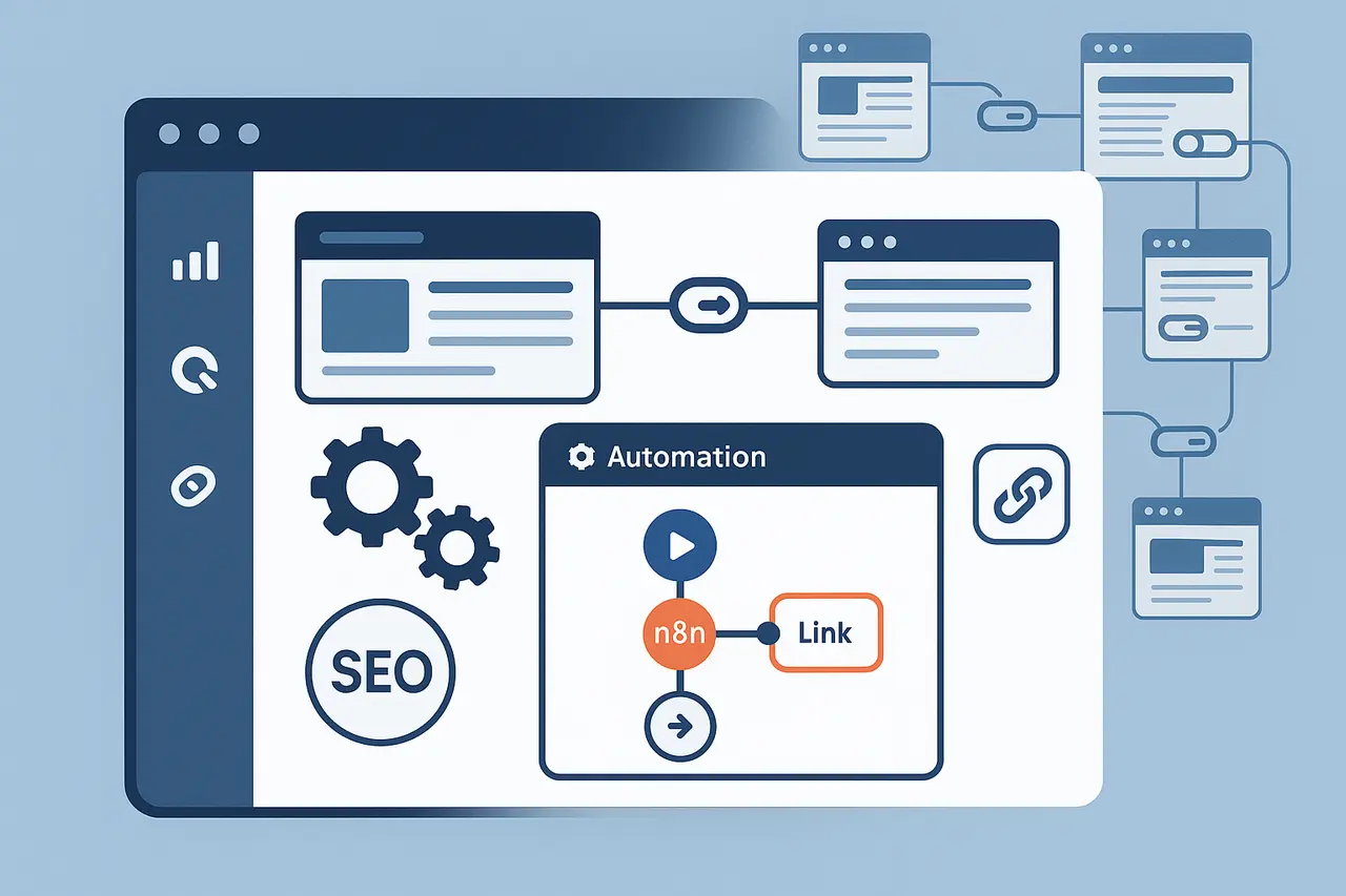 Automatizar links internos com n8n para melhorar seu SEO