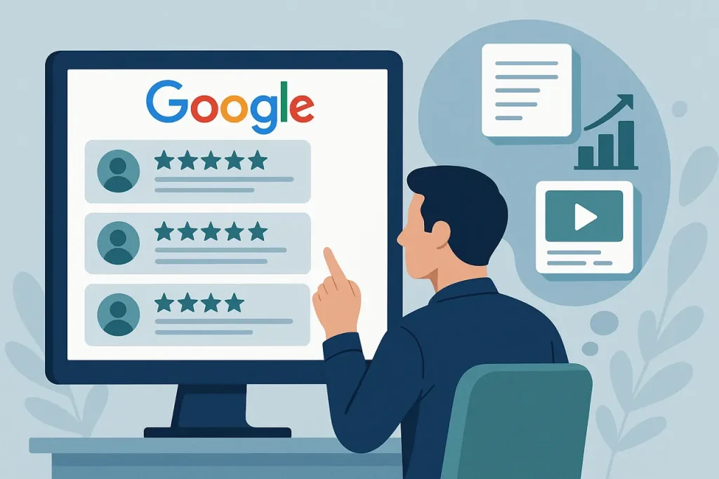 Como criar pautas de conteúdo a partir das avaliações do Google